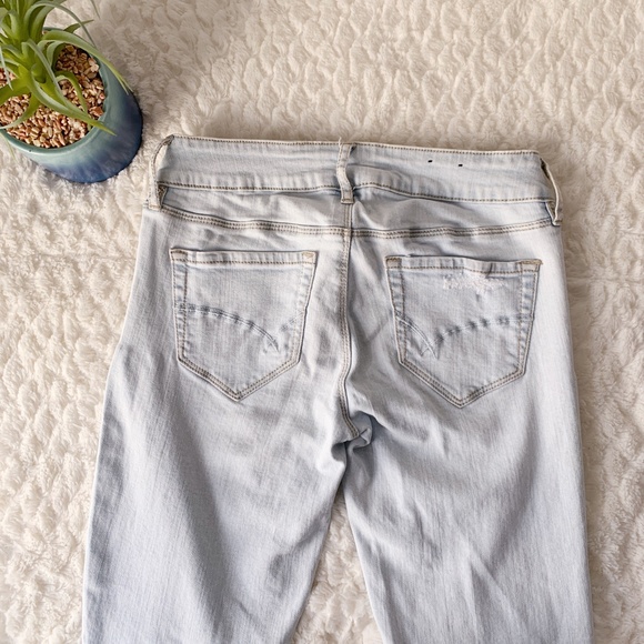 PacSun Sz 3 Light Wash Ripped Skinny Jeans - Picture 6 of 7